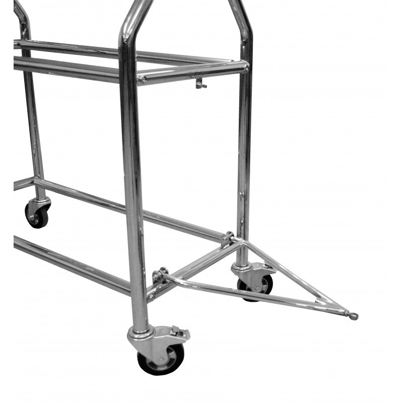 Căruț pentru anvelope din oțel inoxidabil BG Racing, lungime 2 m - BG-R116S - BGR116S - 5060252091015